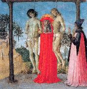 PERUGINO, Pietro St. Jerome Supporting Two Men on the Gallows USA oil painting artist